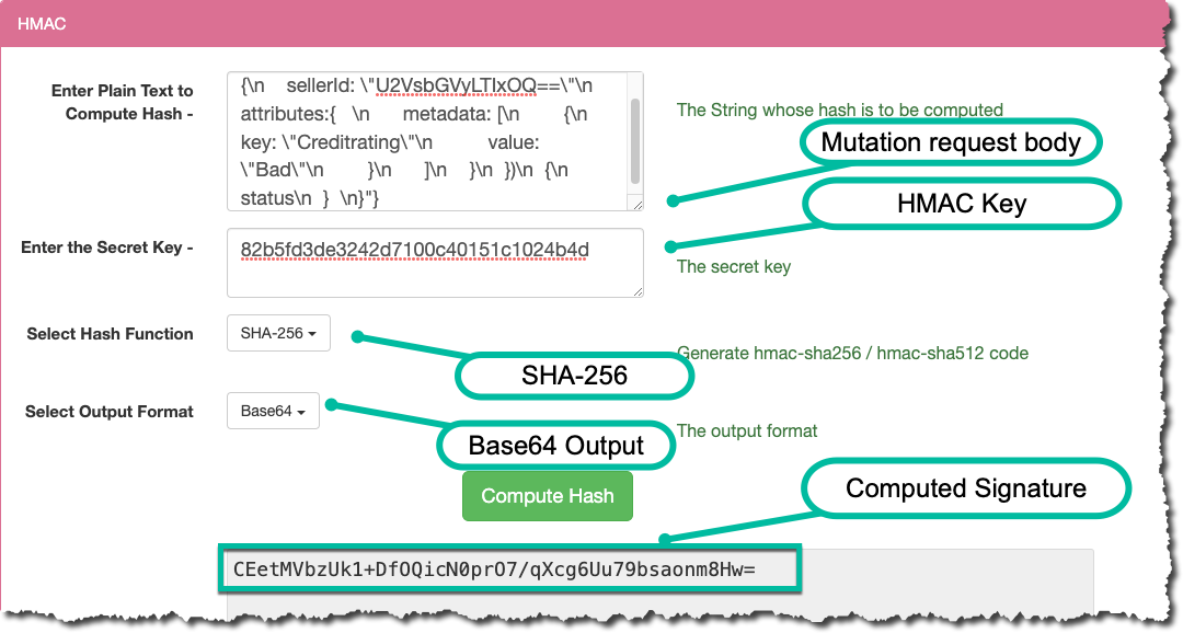 HMAC Example