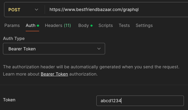 Bearer Auth
