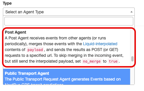 Post Agent
