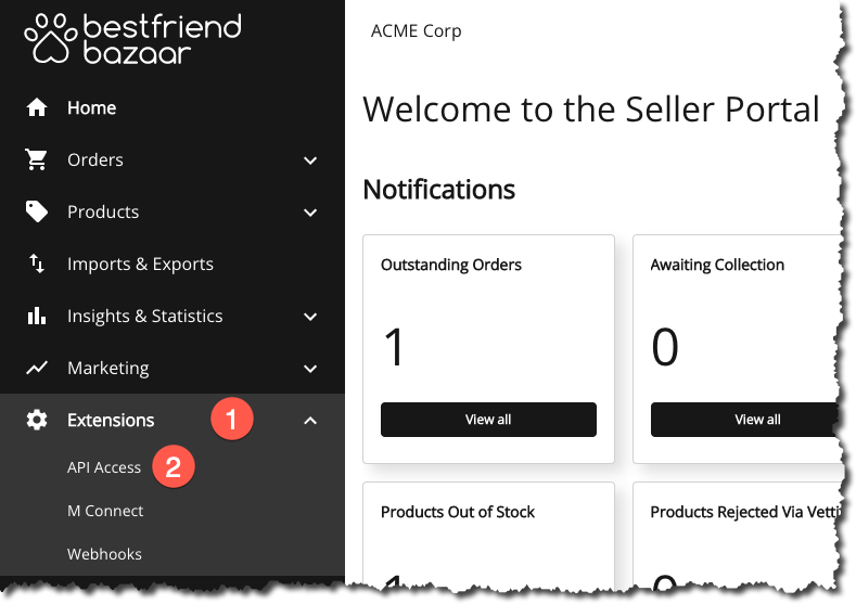 seller Portal